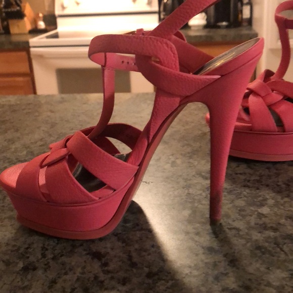 YSL pink heels - Picture 2 of 4